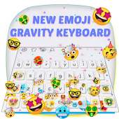 New Emoji Gravity Keyboard Theme on 9Apps