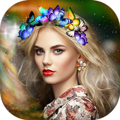 ButterFly Crown Photo Frames icon