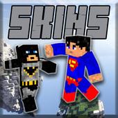 Skin Minecraft Batman Superman icon