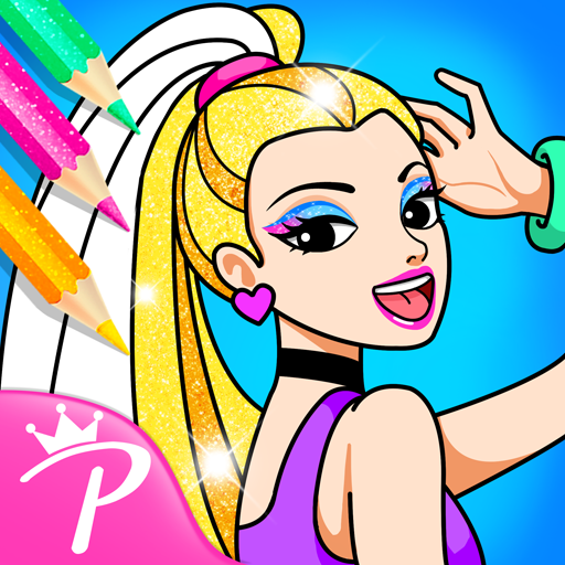 SuperStar Drawing for Kids- Free Games for Girls icon
