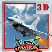Fly F18 Jet Fighter 3D Airplane Free Game Attack icon