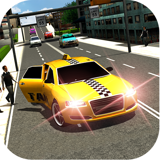 Crazy Taxi Driving Sim 3D 2019 icon