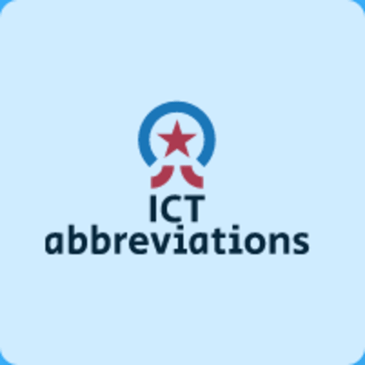 ICT abbreviations icon