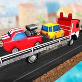 Car Carrier Trailer Truck icon