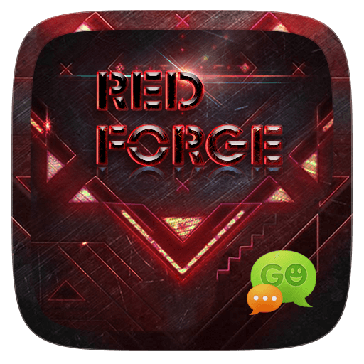 GO SMS PRO RED FORGE THEME иконка
