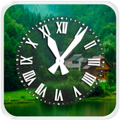 Forest Clock Live Wallpaper أيقونة