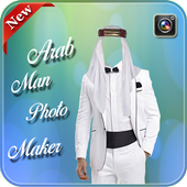 Arab Man Photo Maker icon