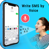 Offline Speech to message converter أيقونة