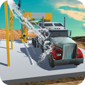 Car Wash Truck icon