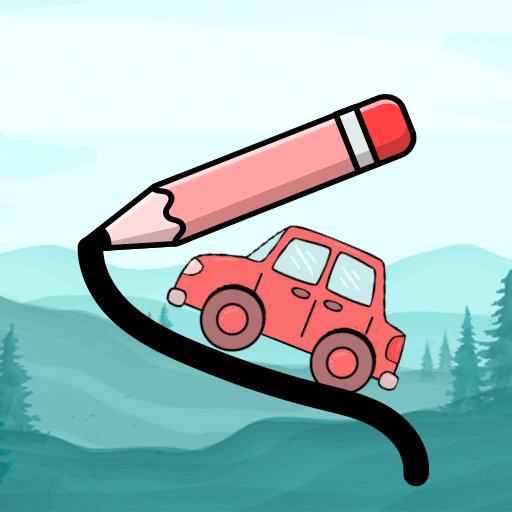 Draw The Bridge For The Car icon