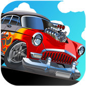 Old car games for little kids icon