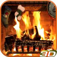 Fireplace for Christmas 3D