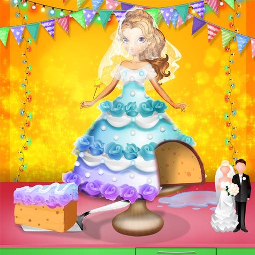 Doll Wedding Cake Making Shop icon