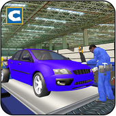 Luxury Auto Car Maker Factory Mechanic Workshop icon