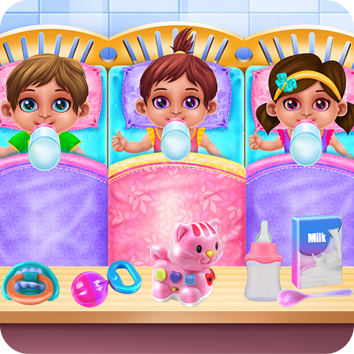 Crazy Mommy Triplets Care иконка