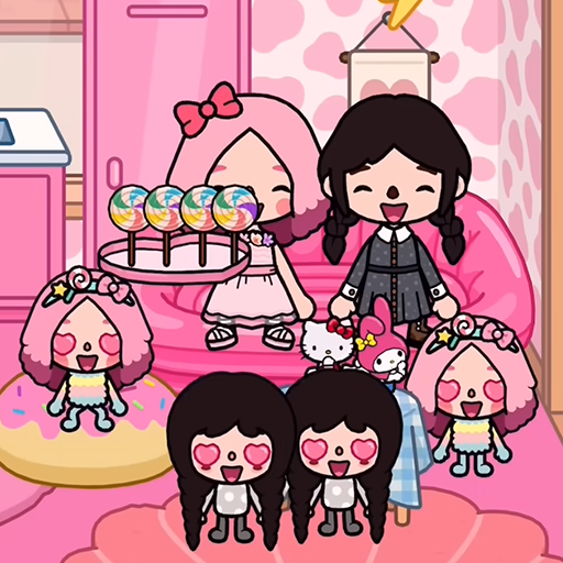 Toca Boca Wednesday Wallpaper иконка