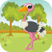 Talking Ostrich Free أيقونة