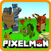 Pixelmon craft build: cube 3D icon