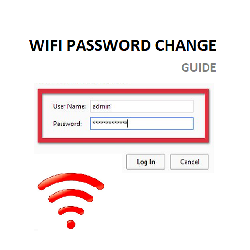 wifi password change guide icon