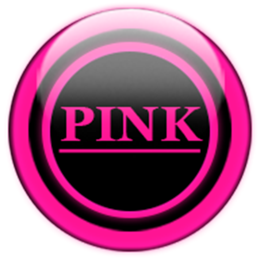 Pink Glass Orb Icon Pack icon
