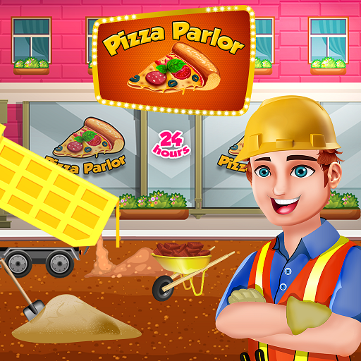 Build A Pizza Parlor: Bakery Construction Builder icon