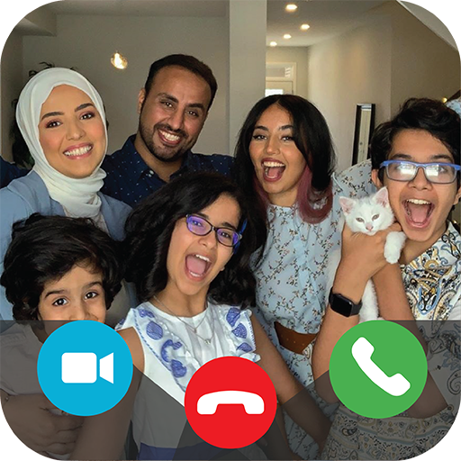 Badr Family Call Me - Fake Call Video icon