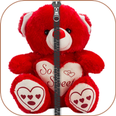 Teddy Bear Zipper Lock icon