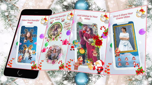 Christmas Video Maker - Christmas Song Video Maker screenshot 1