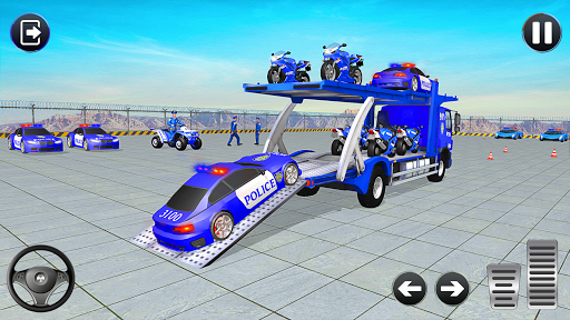 Grand Police Transport Truck screenshot 1