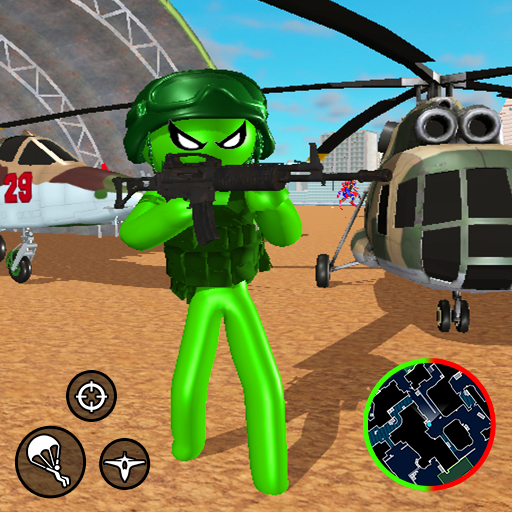 Army Men Toy Stickman Squad Survival icon