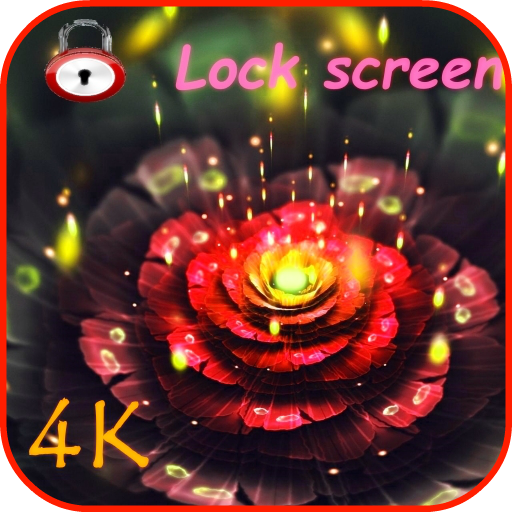 Flower Lock Screen Wallpaper icon