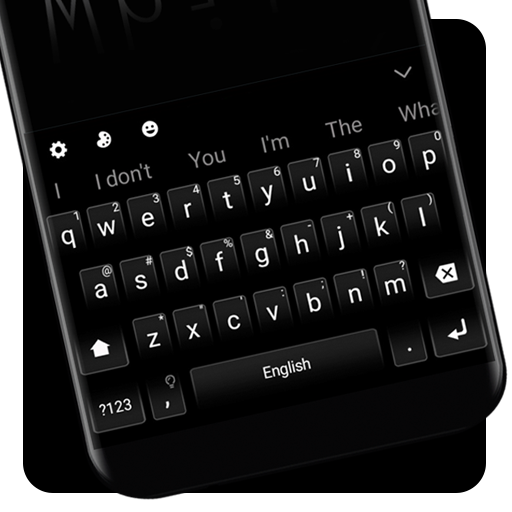 Classic Business Black White Keyboard Theme icon