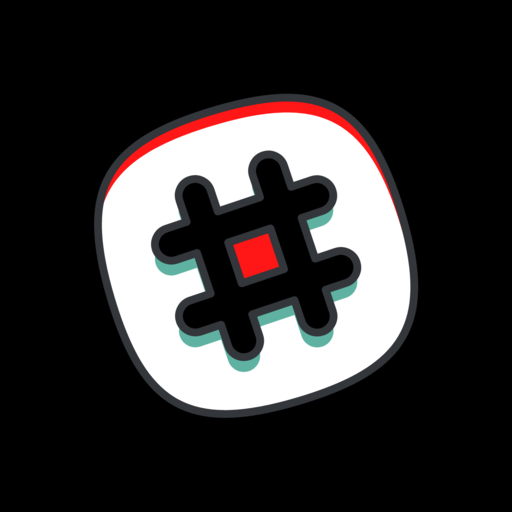 Hashtags for TikTok icon