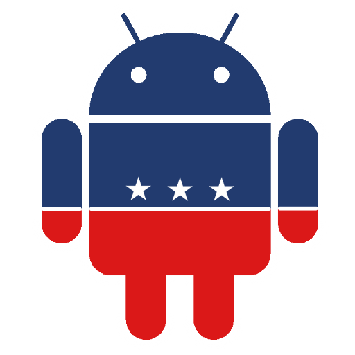 Captain Android of America 3D icon