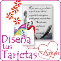 Diseña postales amor y amistad