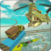 Impossible US Army Truck Driving Cargo Simulator icon