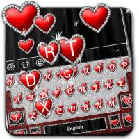 Love & Hearts Keyboard Theme on 9Apps