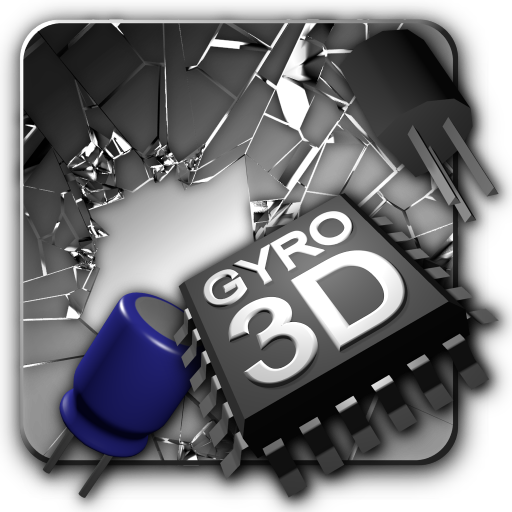 Cracked Screen Gyro 3D Parallax Wallpaper HD icon