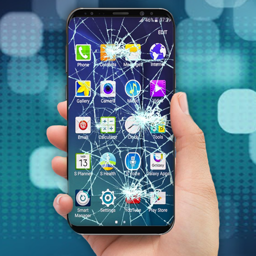 Broken Screen Phone Wallpapers HD - Layar Rusak icon