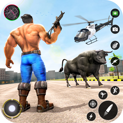 Gang Battle Craft Bull Game icon