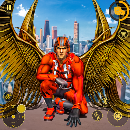 Wing Superhero Shooting Games icon