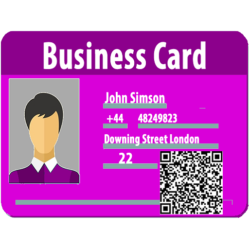 vCard, MeCard, BizCard QR: Make, create, generate icon