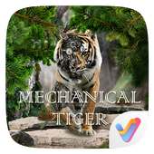 Mechanical Tiger 3D V Launcher Theme on 9Apps