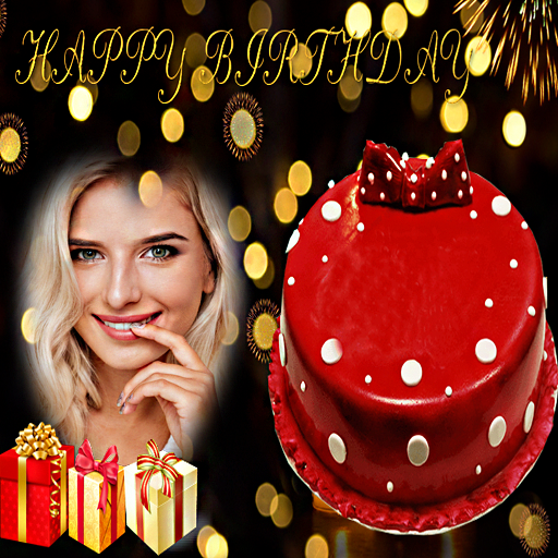 Birthday 2021 Photo Frames With Stickers icon