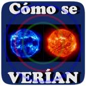 Cómo se verían: Estrellas en lugar del Sol on 9Apps