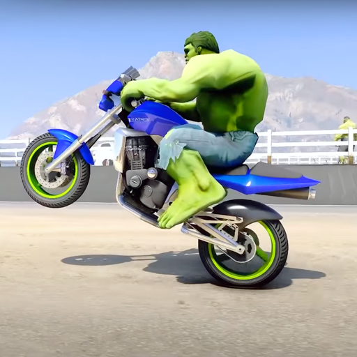ikon Superhero Tricky Bike Racing