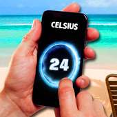 Thermometer with room temperature on 9Apps