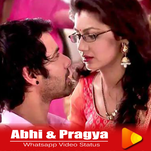 Abhi and Pragya Whatsapp Video Status иконка