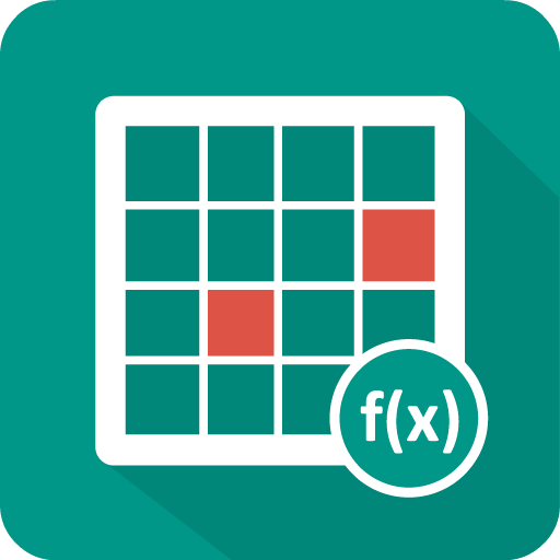Spreadsheet calculator icon