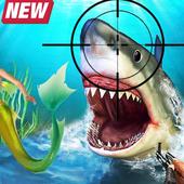 Angry Shark Hunting Rescue Mermaid Sea Adventure icon